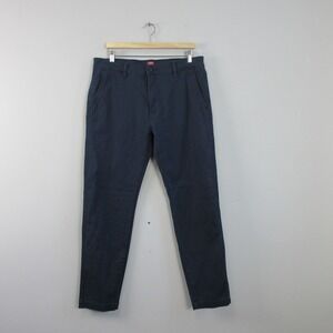 Levi's XX Chino Standard Taper Men's Pants 34 x 32 Blue Cotton Blend Stretch 518